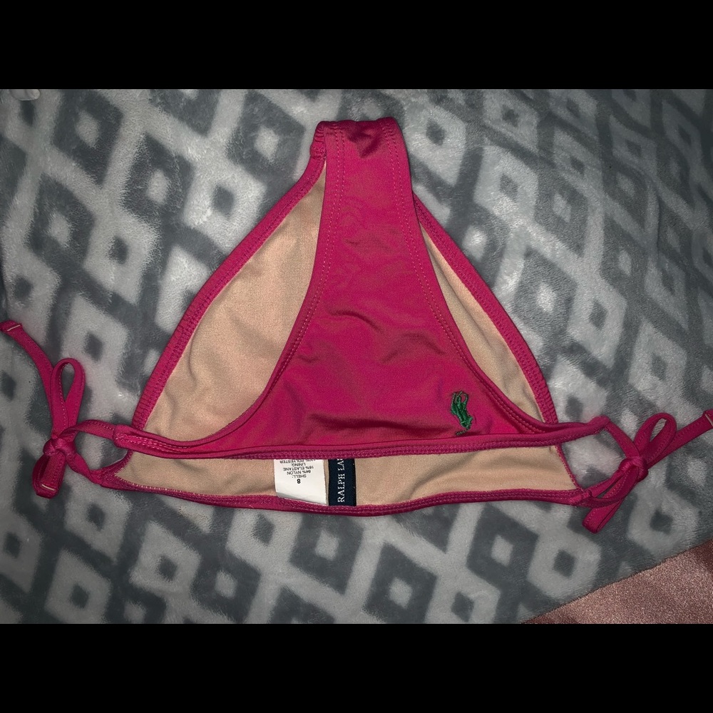 Ralph Lauren pink bikini bottom